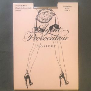 Agent Provocateur Seam & Heel Stockings